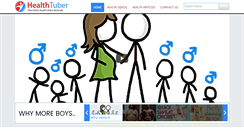 Desktop Screenshot of healthtuber.com